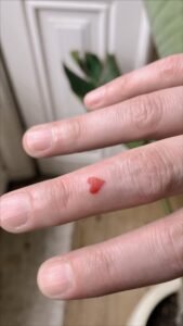 Nessi eyes arm tattoo